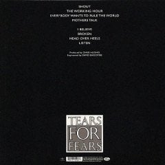 TEARS FOR FEARS - SONGS FROM THE BIG CHAIR (1985) - LP 180GR 2014 EDITION SIFIR PLAK