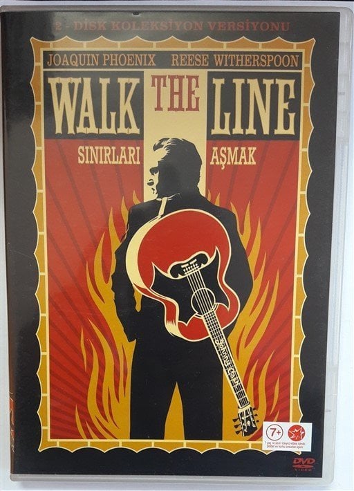 SINIRLARI AŞMAK - WALK THE LINE - JOAQUIN PHOENIX - REESE WITHERSPOON - JAMES MANGOLD - 2DVD 2.EL