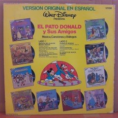 EL PATO DONALD - WALT DISNEY - LP PLAK 2.EL