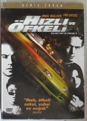 HIZLI VE ÖFKELİ - THE FAST AND THE FURIOUS - PAUL WALKER - VIN DIESEL - DVD 2.EL