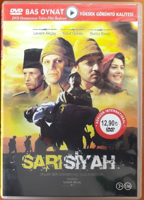 SARI SİYAH - LEVENT AKÇAY - BAS OYNAT DVD 2.EL