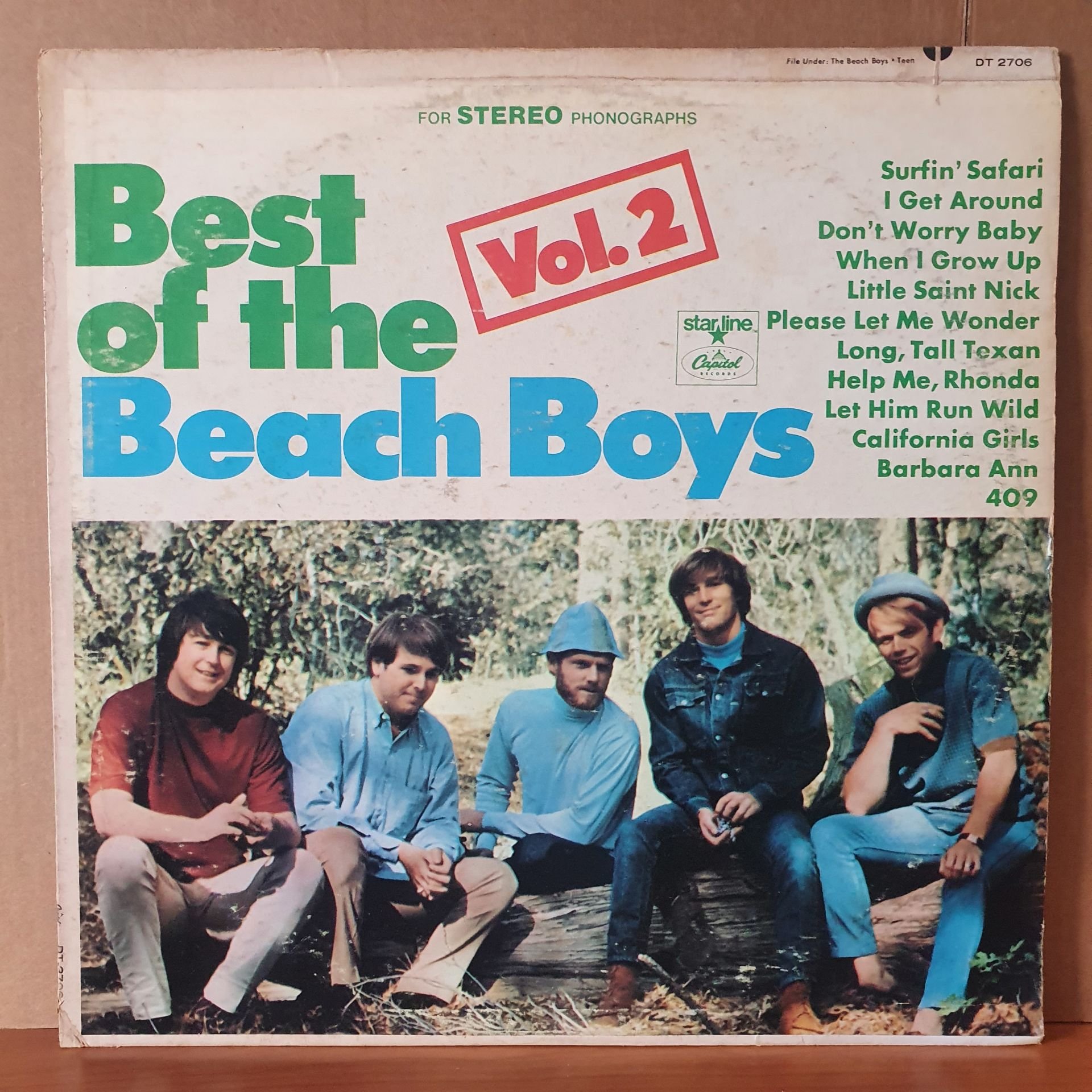 THE BEACH BOYS - BEST OF VOL.2 (1972) - LP 2.EL PLAK