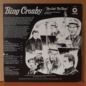 BING CROSBY - HEY JUDE / HEY BING (1968) - LP 2.EL PLAK