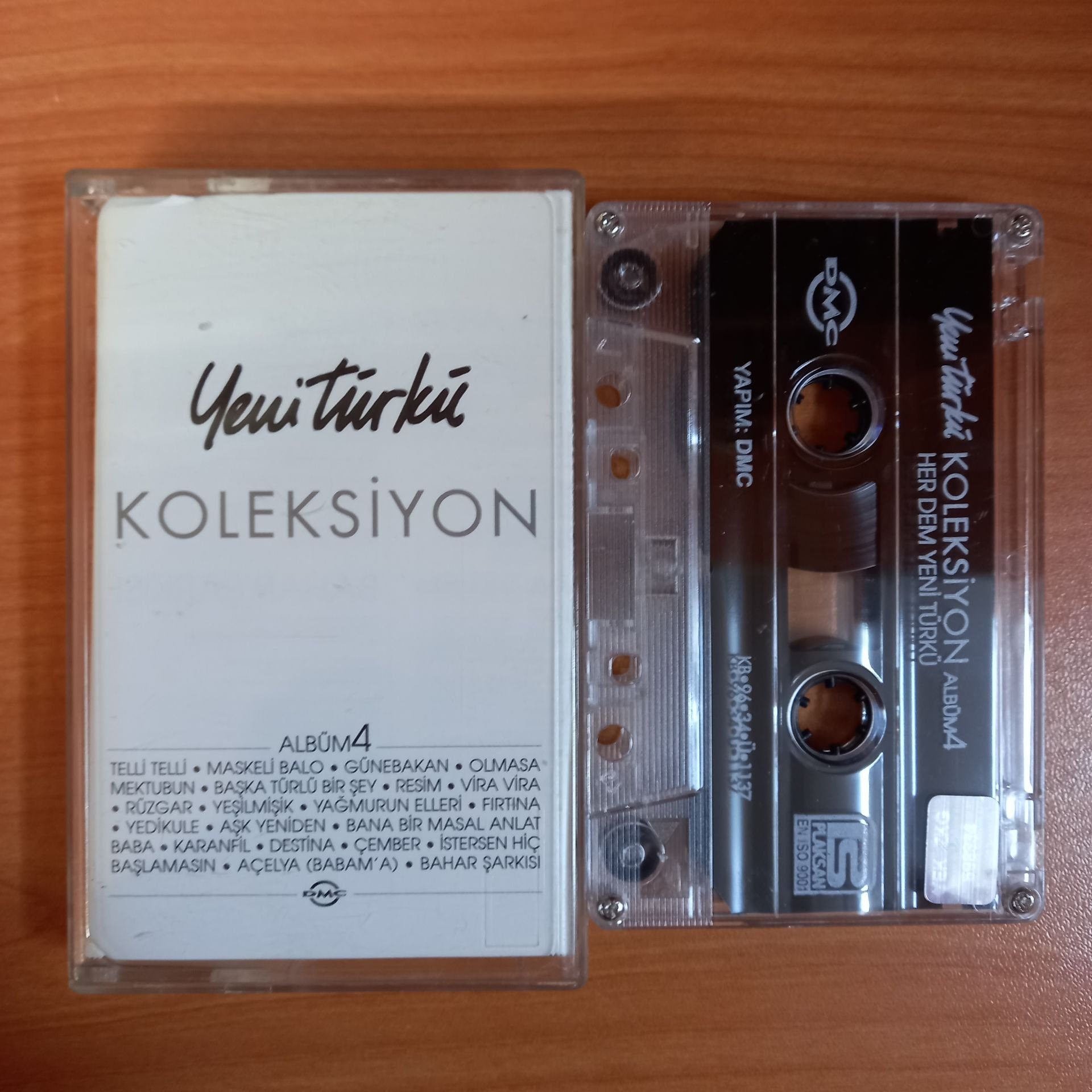 YENİ TÜRKÜ - KOLEKSİYON / ALBÜM 4 HER DEM YENİ (1996) - KASET 2.EL
