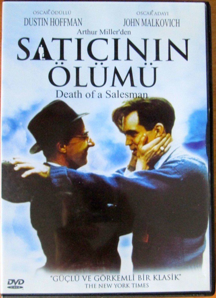 SATICININ ÖLÜMÜ - DEATH OF A SALESMAN - DUSTIN HOFFMAN - KATE REID - ARTHUR MILLER - VOLKER SCHLÖNDORFF - DVD SIFIR