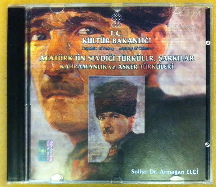 ATATÜRK'ÜN SEVDİĞİ TÜRKÜLER ARMAĞAN ELÇİ CD 2.E
