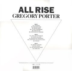 GREGORY PORTER - ALL RISE (2020) - 3LP 180GR BLUE COLOURED SIFIR PLAK