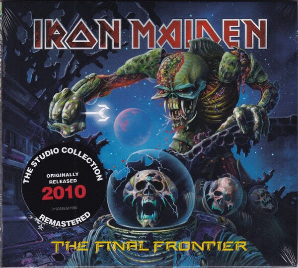 IRON MAIDEN – THE FINAL FRONTIER (2010) - CD REMASTERED 2019 REISSUE DIGIPAK AMBALAJINDA SIFIR