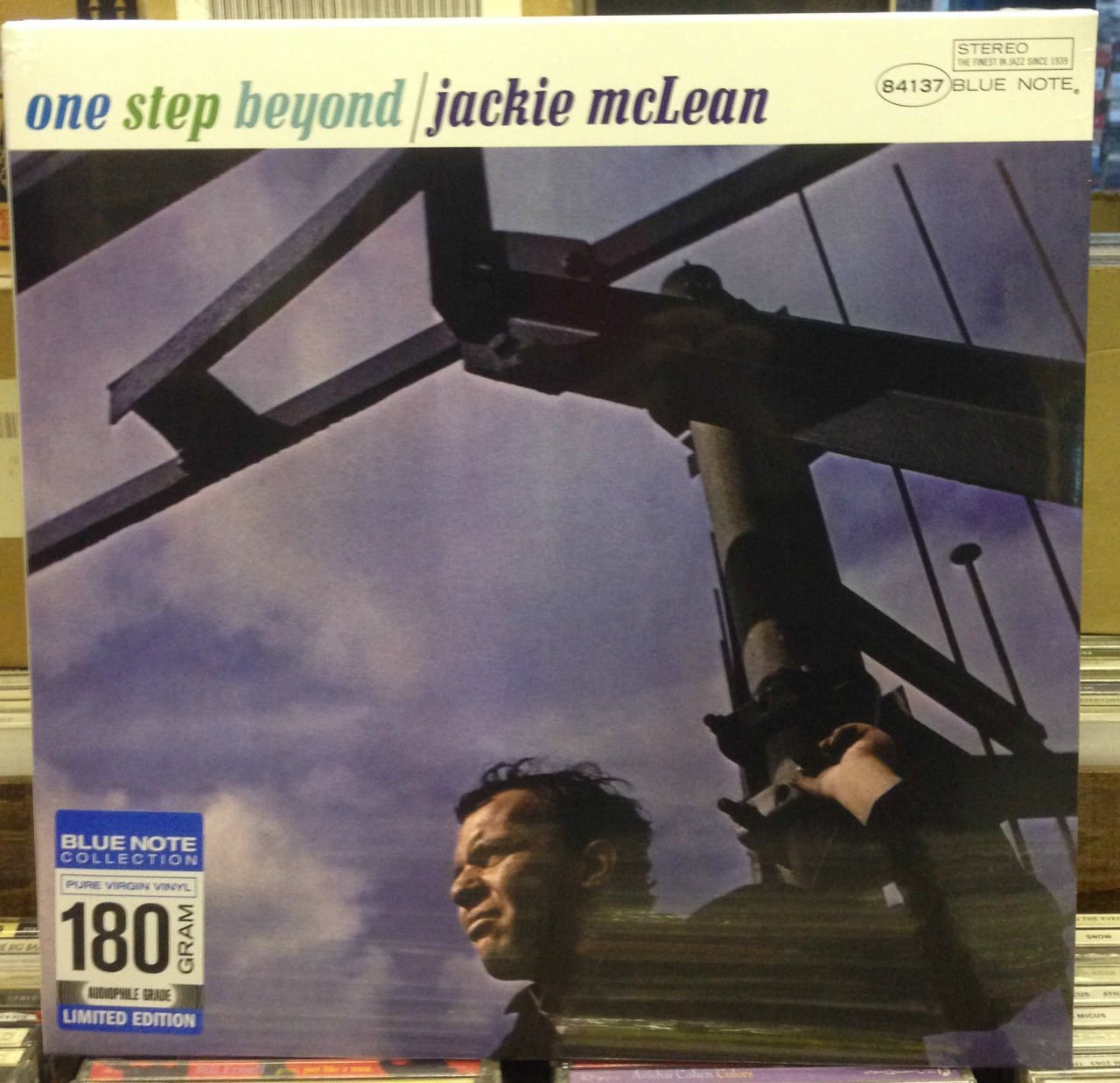 JACKIE McLEAN - ONE STEP BEYOND - LP SIFIR
