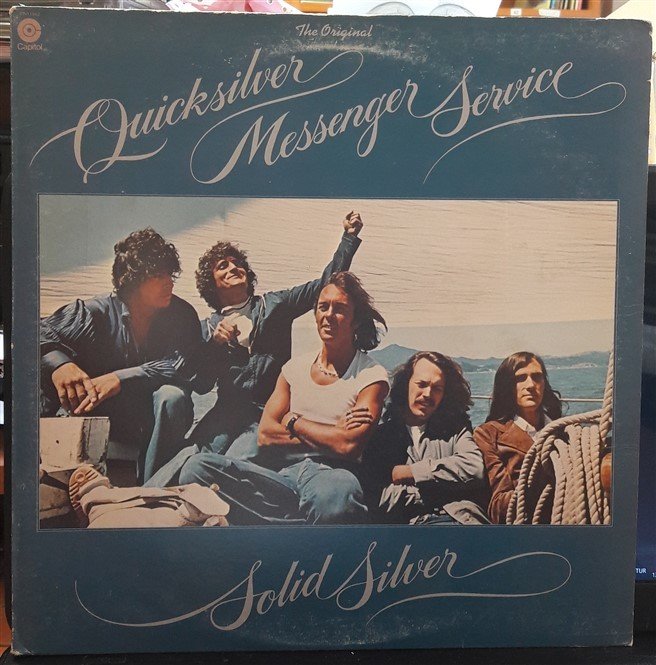 QUICKSILVER MESSENGER SERVICE - SOLID SILVER (1975) - PLAK 2.EL