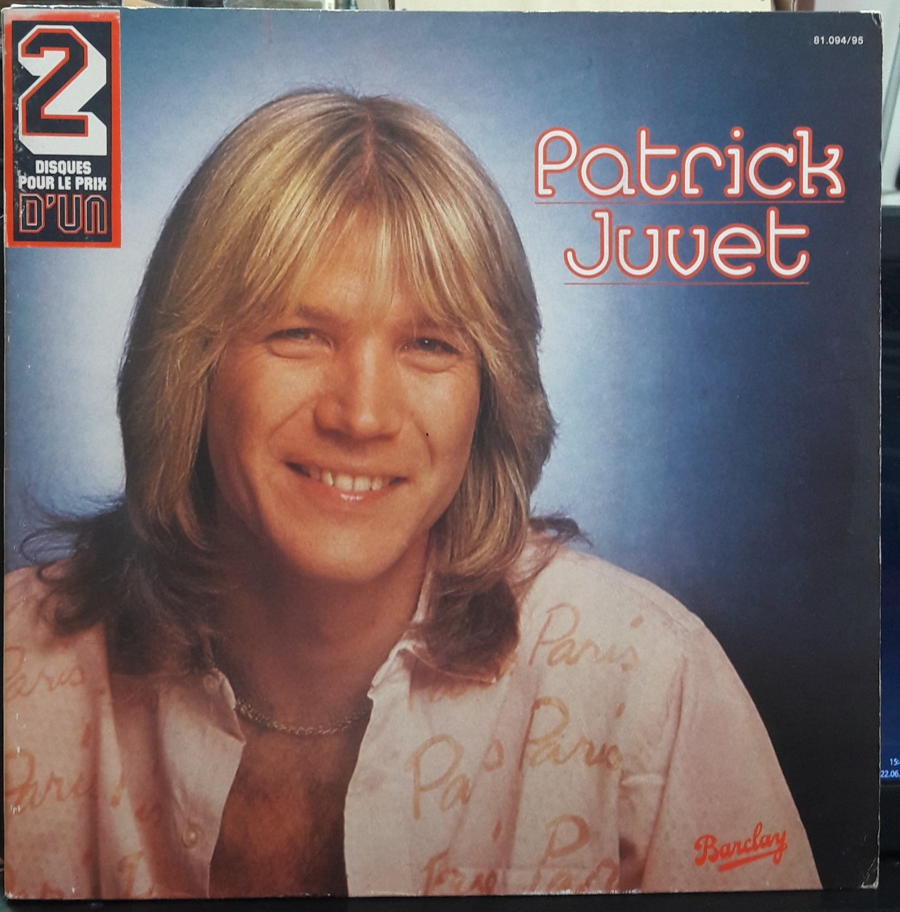 PATRICK JUVET - PATRICK JUVET (1975) - 2PLAK 2.EL