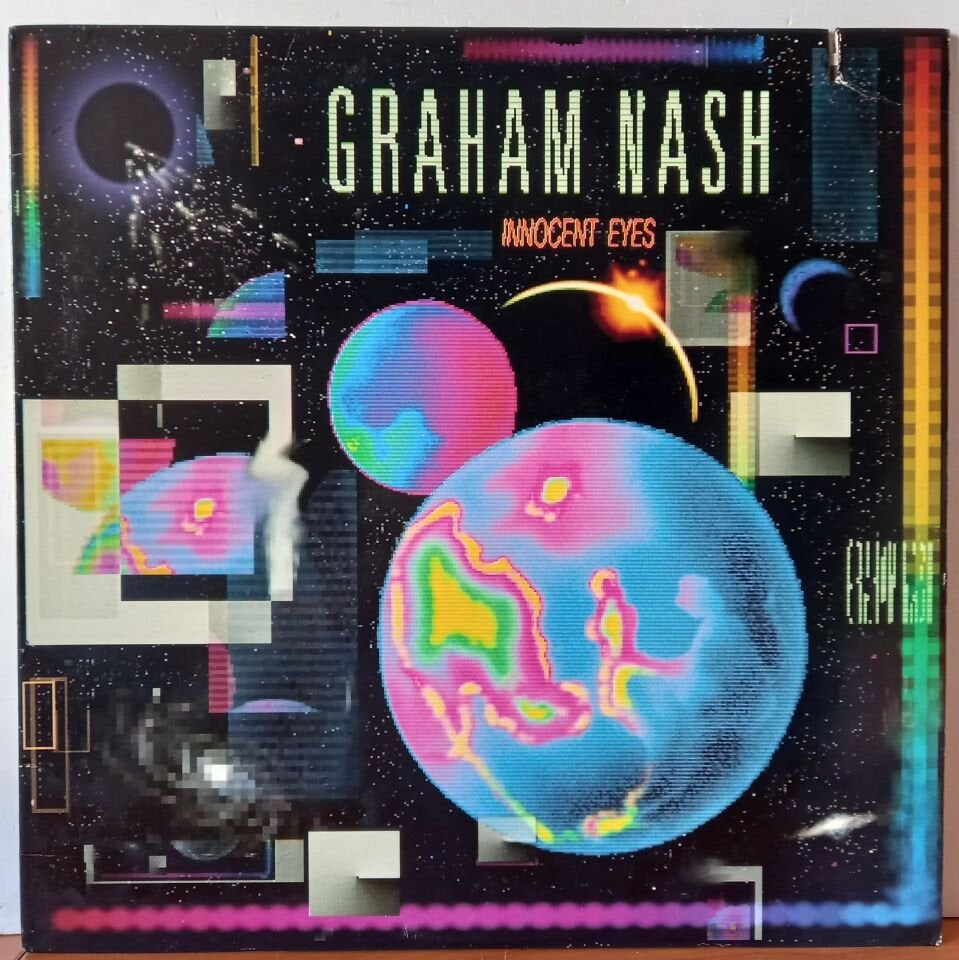 GRAHAM NASH – INNOCENT EYES (1986) - LP 2.EL PLAK
