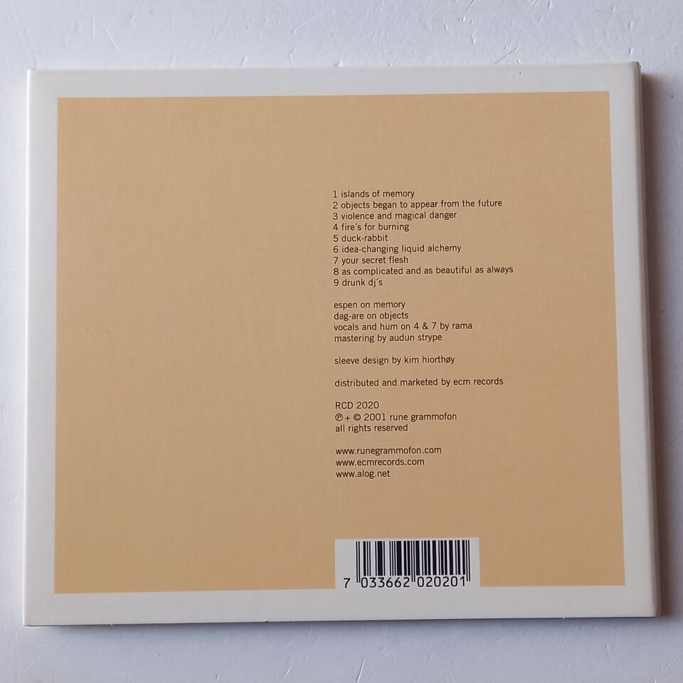 ALOG – DUCK-RABBIT (2001) - CD DIGIPAK 2.EL