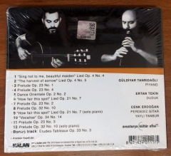 RACHMANINOV ANATOLIAN PROJECT - GÜLDİYAR TANRIDAĞLI, CENK ERDOĞAN, ERTAN TEKİN - CD SIFIR