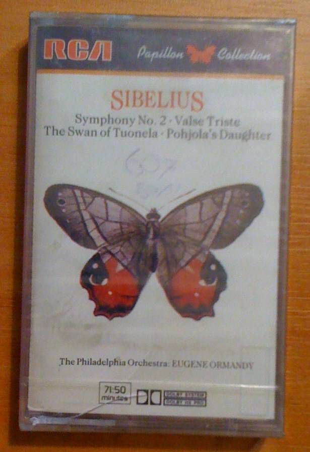 SIBELIUS SYM. NO 2 EUGENE ORMANDY KASET SFR RCA