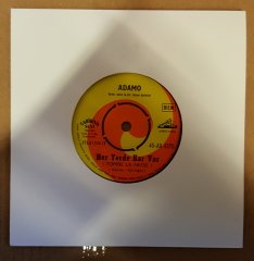 ADAMO - HER YERDE KAR VAR / BALLADE A LA PLUIE - 7'' 45 DEVİR 2.EL PLAK