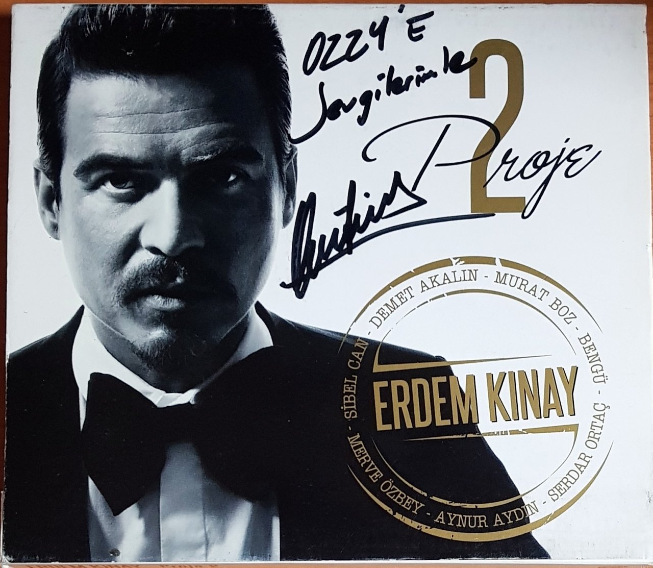 ERDEM KINAY - PROJE 2 / DEMET AKALIN, MURAT BOZ, SİBEL CAN, BENGÜ (2013) SEYHAN MÜZİK İMZALI CD 2.EL