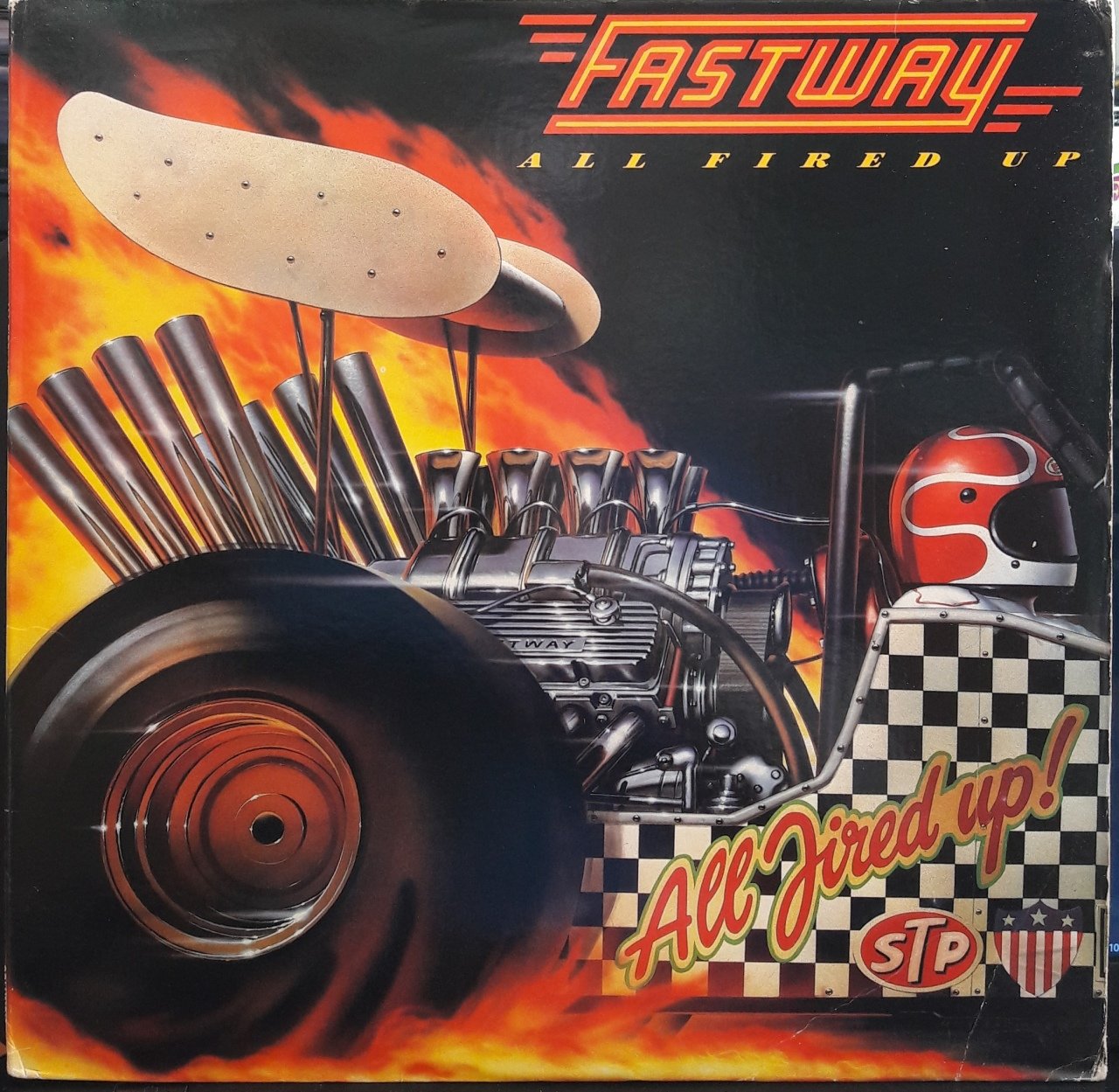 FASTWAY - ALL FIRED UP (1984) - PLAK 2.EL