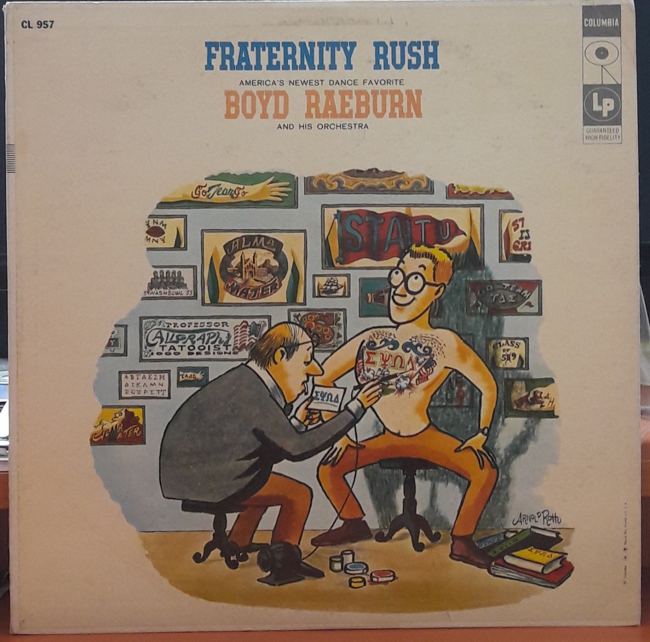 BOYD RAEBURN - FRATERNITY RUSH - PLAK 2.EL