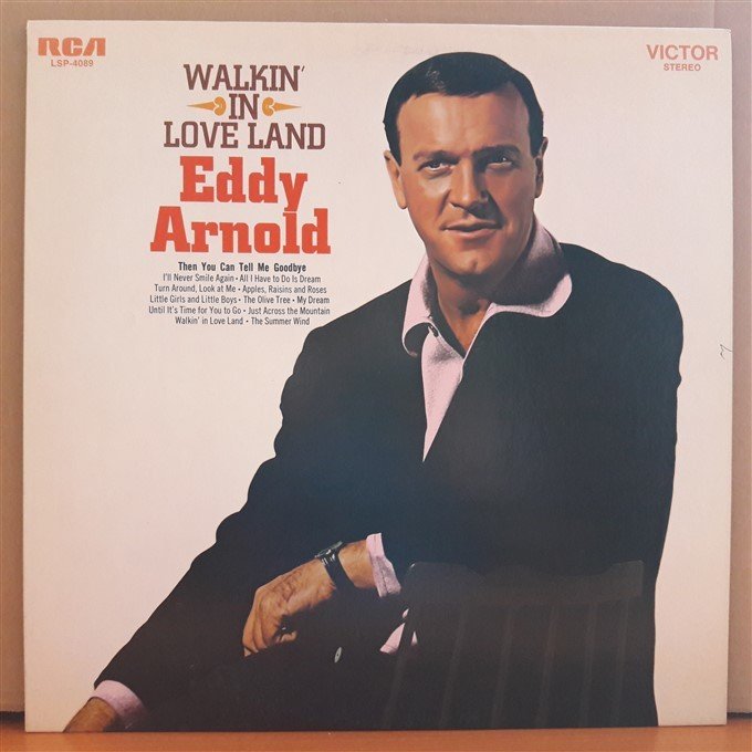 EDDY ARNOLD - WALKIN' IN LOVE LAND - LP 2.EL PLAK