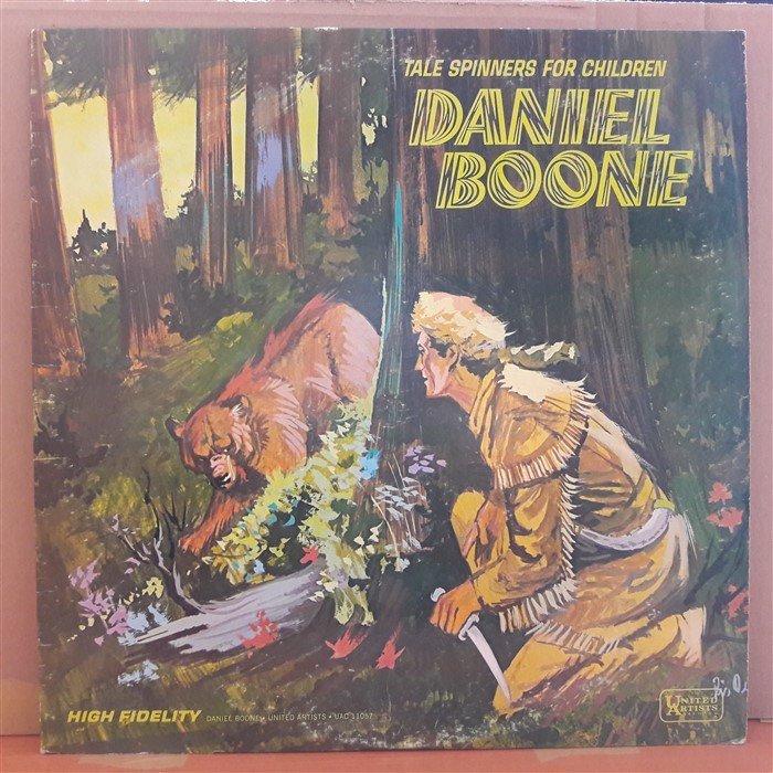DANIEL BOONE TALE SPINNERS FOR CHILDREN - LP PLAK 2.EL