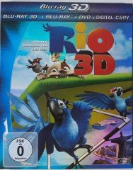 RIO - ANİMASYON - CARLOS SADANA - 3D BLU-RAY+DVD 2.EL