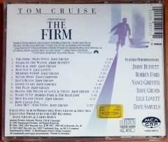 THE FIRM SOUNDTRACK / DAVE GRUSIN, JIMMY BUFFETT, NANCI GRIFFITH, ROBBEN FORD, DAVE SAMUELS (1993) - CD 2.EL