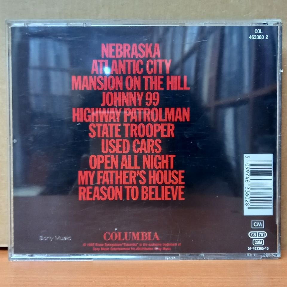 BRUCE SPRINGSTEEN - NEBRASKA (1991) - CD 2.EL