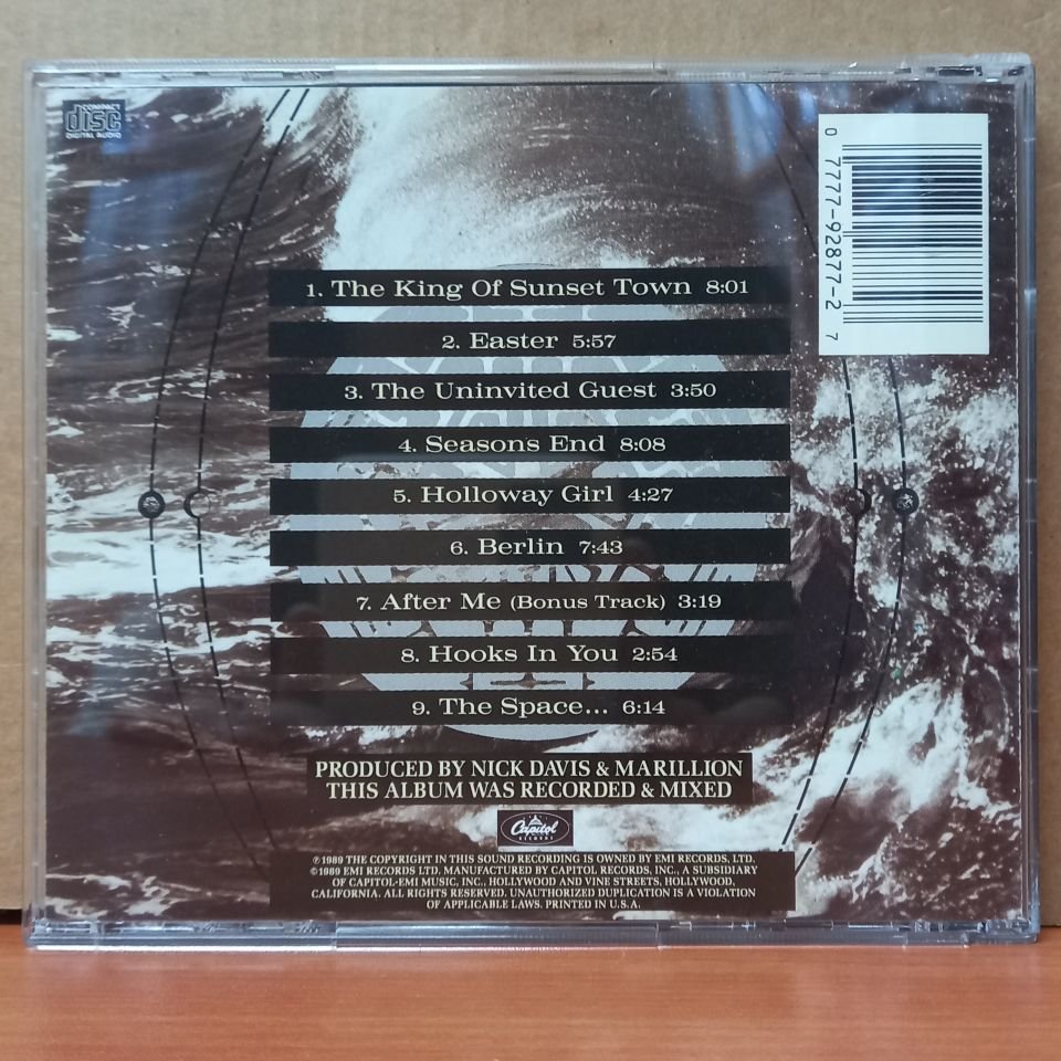 MARILLION - SEASONS END (1989) - CD 2.EL