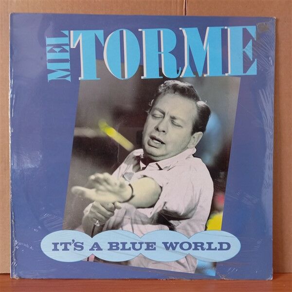 MEL TORME – IT'S A BLUE WORLD (1985) - LP DÖNEM BASKISI SIFIR PLAK