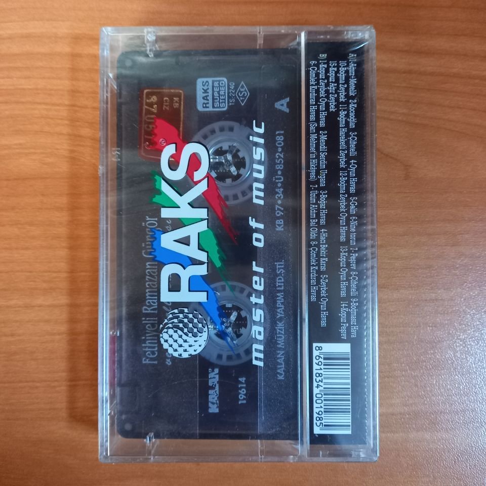 FETHİYELİ RAMAZAN GÜNGÖR - VE ÜÇ TELLİ BAĞLAMASI (1997) - KASET SIFIR
