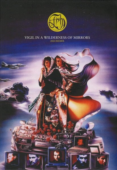 FISH – VIGIL IN A WILDERNESS OF MIRRORS (1990) - 4CD+BLU-RAY REMASTERED 2024 REISSUE DELUXE SPECIAL EDITION BOX SET AMBALAJINDA SIFIR