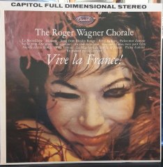 VIVE LA FRANCE! - THE ROGER WAGNER CHORALE - PLAK 2.EL