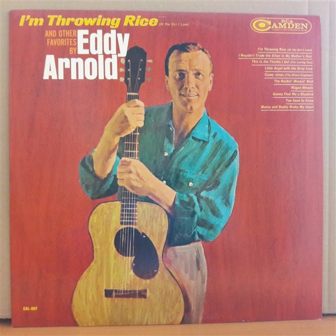 EDDY ARNOLD - I'M THROWING RICE (1965) - PLAK 2.EL