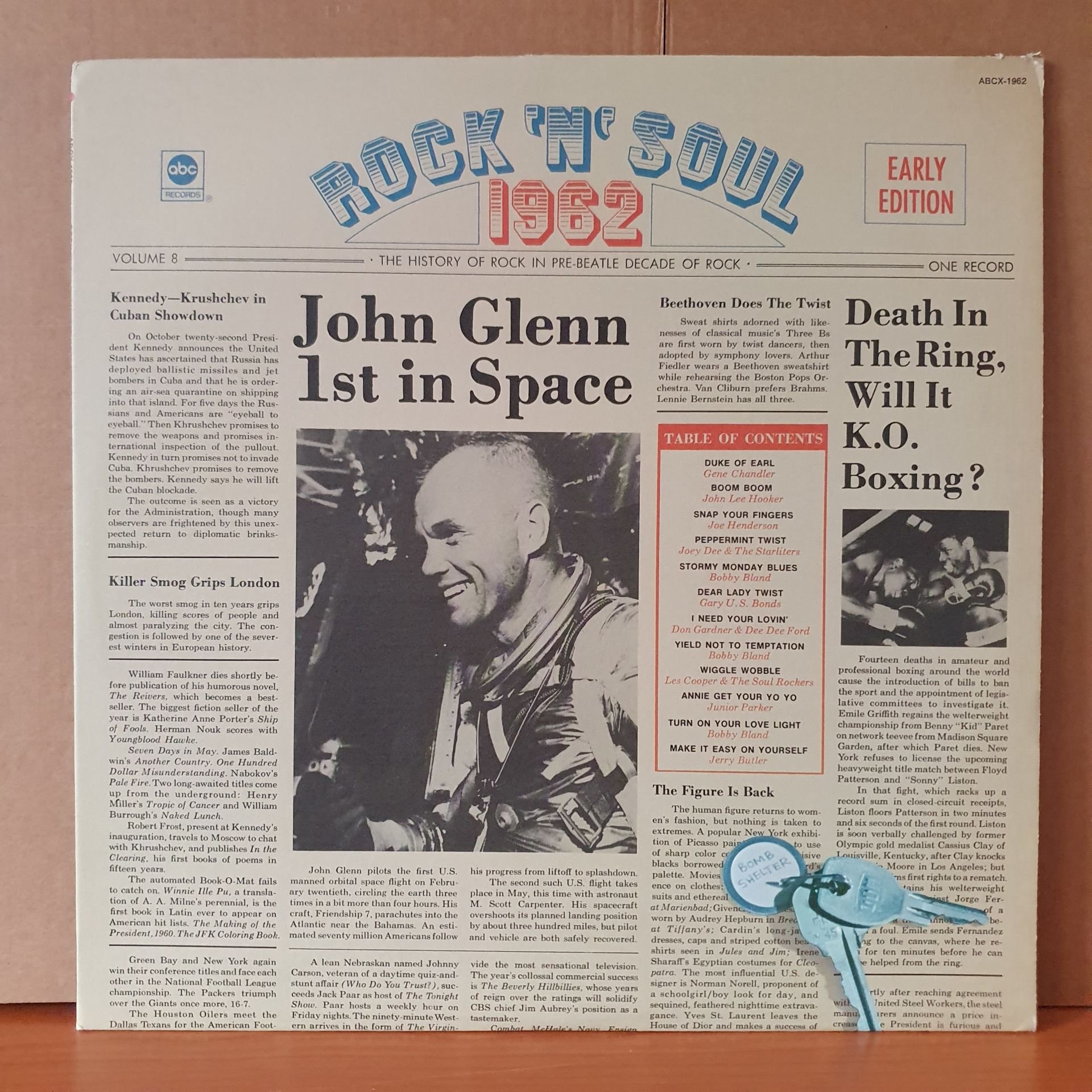 ROCK 'N' SOUL 1962 / GENE CHANDLER, JOHN LEE HOOKER, JOE HENDERSON, BOBBY BLAND, JERRY BUTLER (1973) - LP 2.EL PLAK