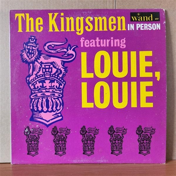 THE KINGSMEN – THE KINGSMEN IN PERSON FEATURING LOUIE, LOUIE (1963) - LP 2.EL PLAK
