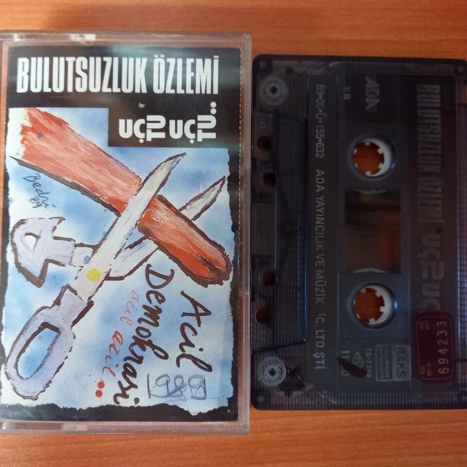 BULUTSUZLUK ÖZLEMİ - UÇTU UÇTU.. (1989) - KASET 2.EL