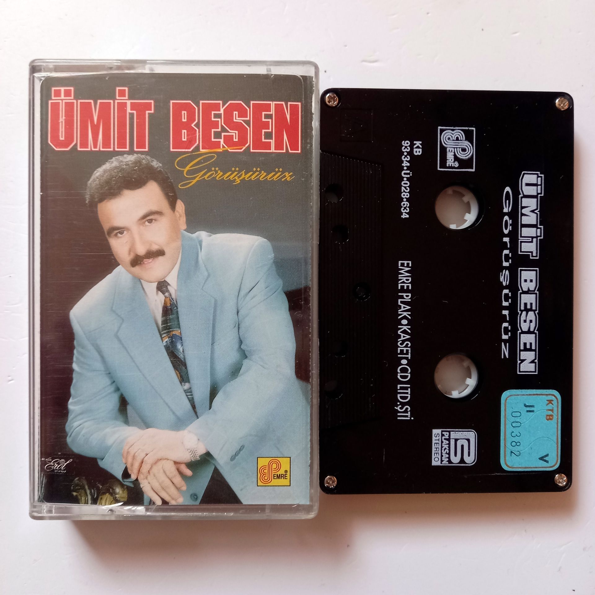 ÜMİT BESEN - GÖRÜŞÜRÜZ (1993) - KASET 2.EL