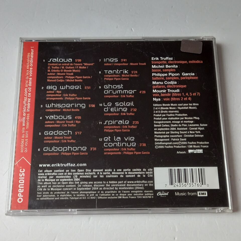 ERIK TRUFFAZ -  SALOUA (2005) - CD 2.EL