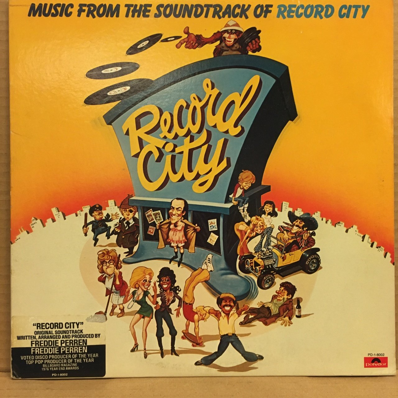 RECORD CITY SOUNDTRACK FREDDIE PERREN (1977) 2.EL PLAK