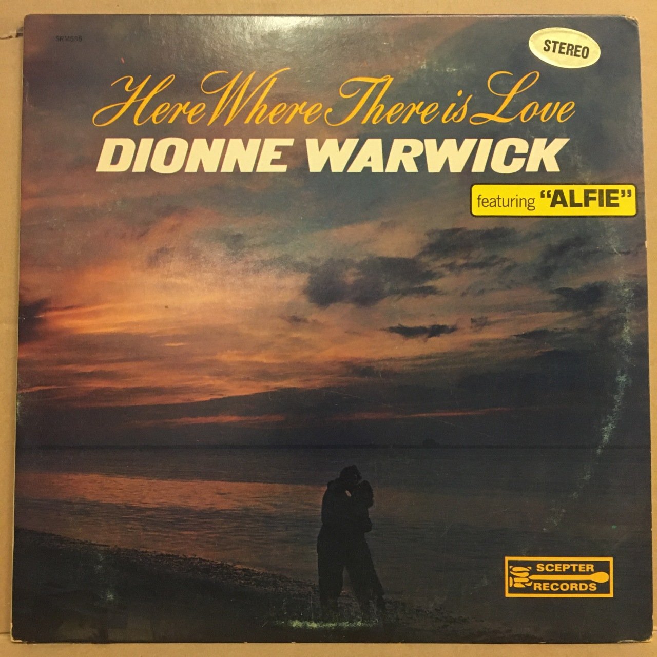 DIONNE WARWICK - HERE WHERE THERE IS LOVE (1966) - PLAK 2.EL