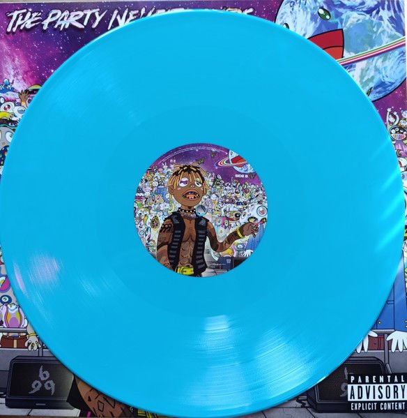 JUICE WRLD - THE PARTY NEVER ENDS (2024) - 2LP HIP HOP / TRAP 2025 BLUE COLOURED EDITION SIFIR PLAK