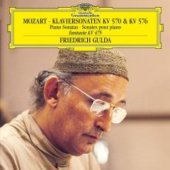 MOZART - PIANO SONATAS KV 570 & KV 576 / FANTASIE KV 475 / FRIEDRICH GULDA - LP DEUTSCHE GRAMMOPHON SIFIR PLAK