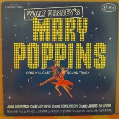MARY POPPINS (1973) - JULIE ANDREWS - WALT DISNEY - LP PLAK 2.EL