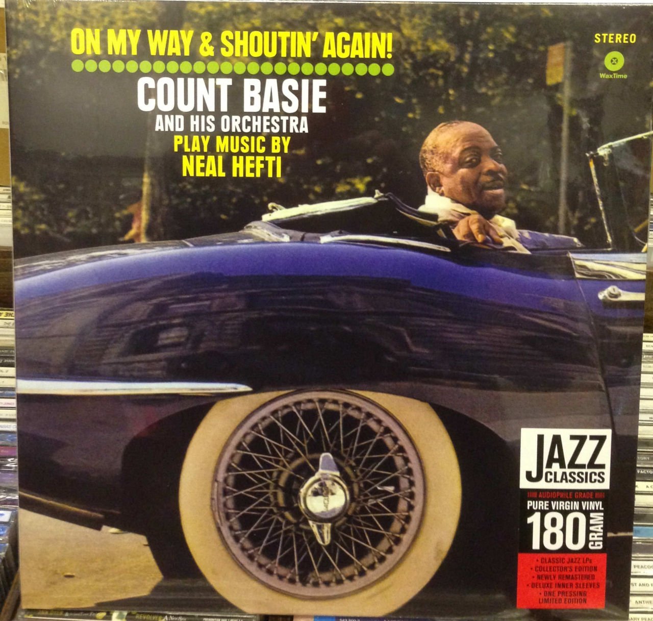 COUNT BASIE ON MY WAY & SHOUTIN' AGAIN LP SIFIR
