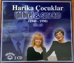 HARİKA ÇOCUKLAR / İDİL BİRET & SUNA KAN (1948 - 1998) 50. YIL / J.S. BACH, DEBUSSY, SCARLATTI 2CD SIFIR