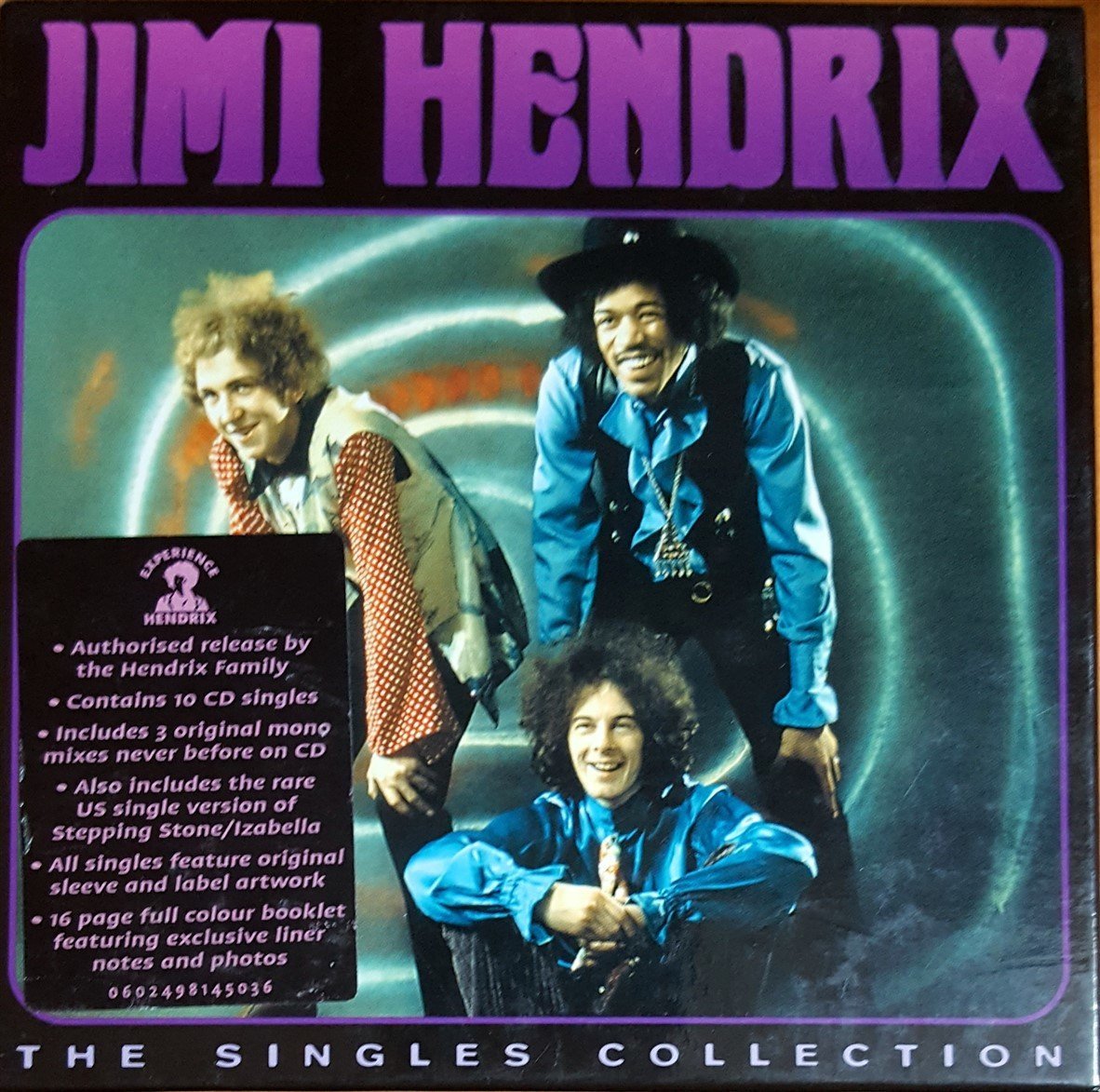 JIMI HENDRIX - THE SINGLES COLLECTION (2003) MCA BOX SET 10CD 2.EL