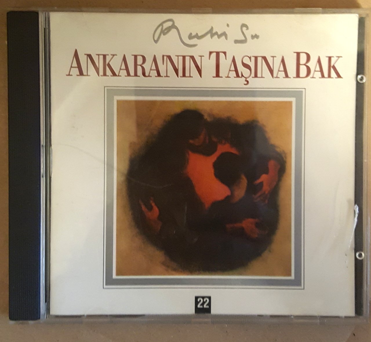 RUHİ SU - ANKARA'NIN TAŞINA BAK - CD İMECE MÜZİK / NEPA İLK BASKI 2.EL