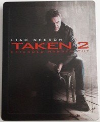 TAKEN 2 - LIAM NEESON - EXTENDED HARDER CUT METAL BOX BLU-RAY 2.EL