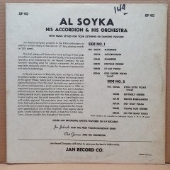 AL SOYKA - HOTTEST IN POLKAS AND OBEREKS - LP 2.EL PLAK